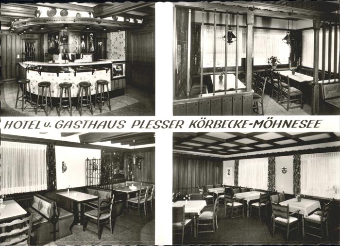 Koerbecke Moehnesee Hotel Gasthaus Plesser