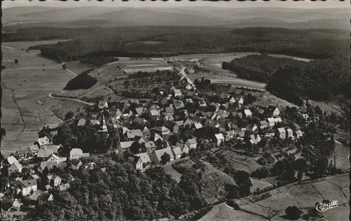Belecke Flugaufnahme Möhne Bad Belecke