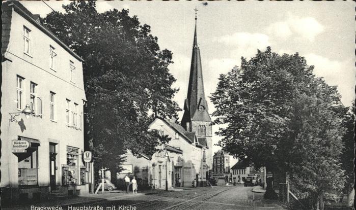 Brackwede Westfalen Kirche Hauptstr.
