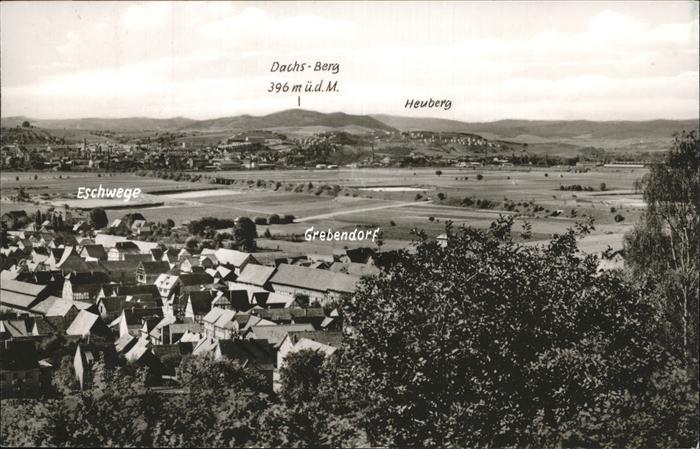 Eschwege Grebendorf Dachs Berg Heuberg