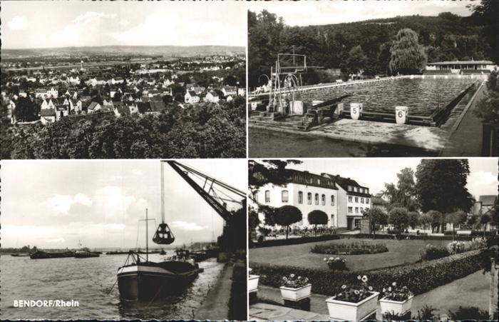 Bendorf Rhein Schiff Hafen