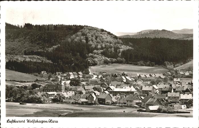Wolfshagen Harz Teilansicht Luftkurort Wolfshagen