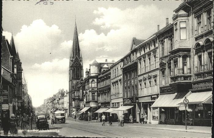 Herne Westfalen Bahnhofstrasse Kirche