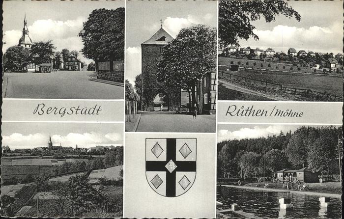 Ruethen Moehne Nicolauskirche Hochtor Teilansicht Rüth