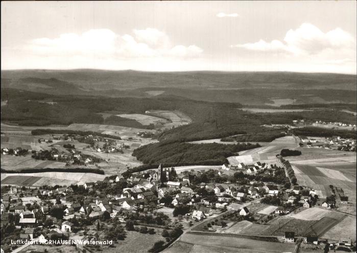 Horhausen Westerwald Luftaufnahme Horhausen