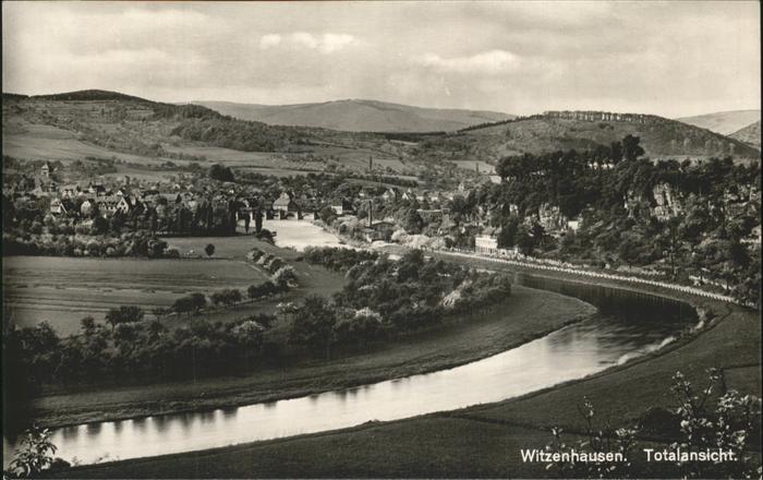 Witzenhausen Gesamtansicht Witzenhausen Werra