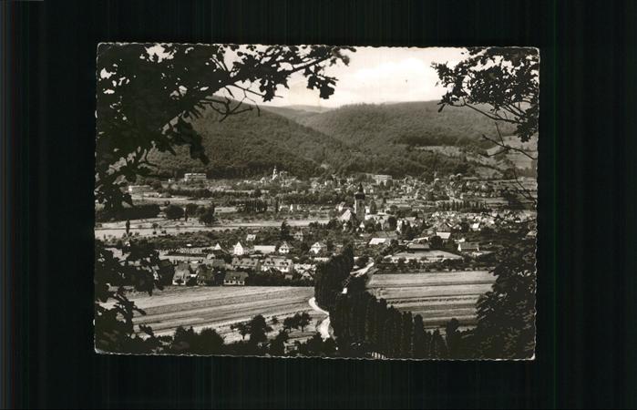 Bad Sooden-Allendorf Teilansicht Bad Sooden Blick vom Klausb