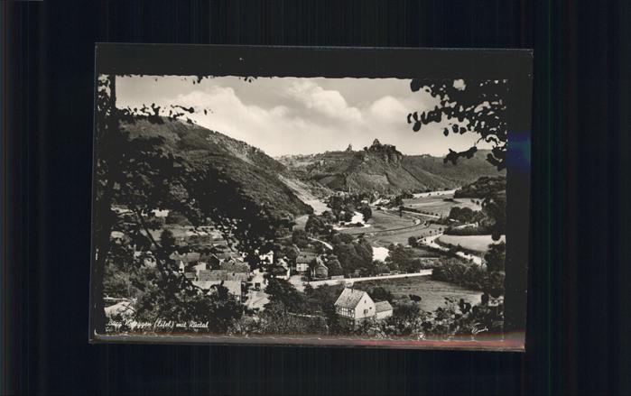 Nideggen Eifel Teilansicht Nideggen