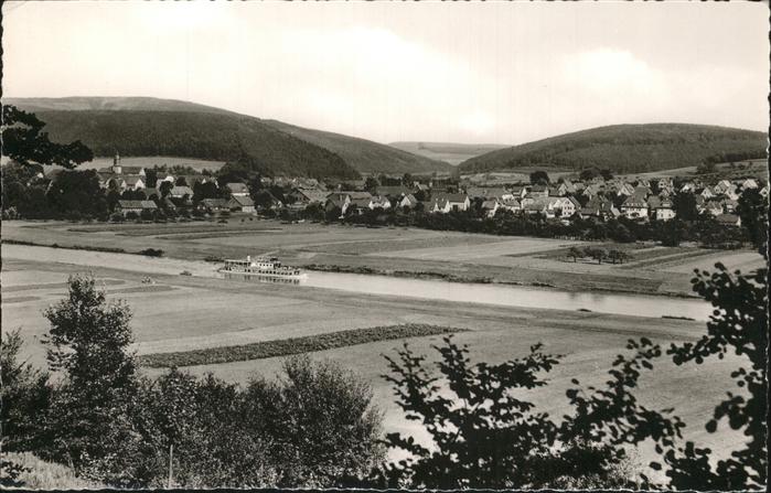Lippoldsberg Teilansicht Lippoldsberg Weser