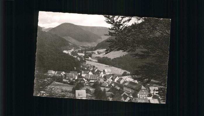 Sieber Herzberg am Harz Osterode Niedersachsen Teilansicht Sieber