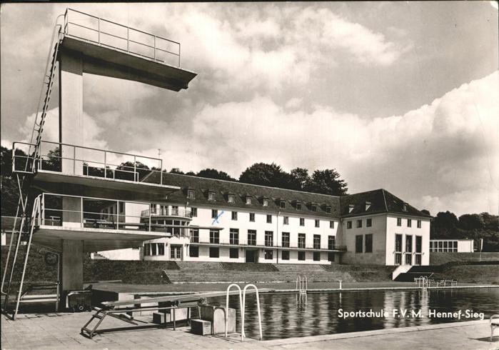 Hennef Sieg Schwimmbad Sportschule F.V.M.