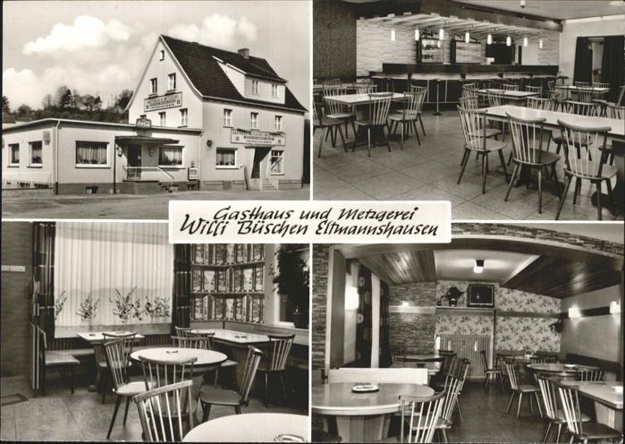 Eltmannshausen Gasthaus Metzgerei Wili Büschen