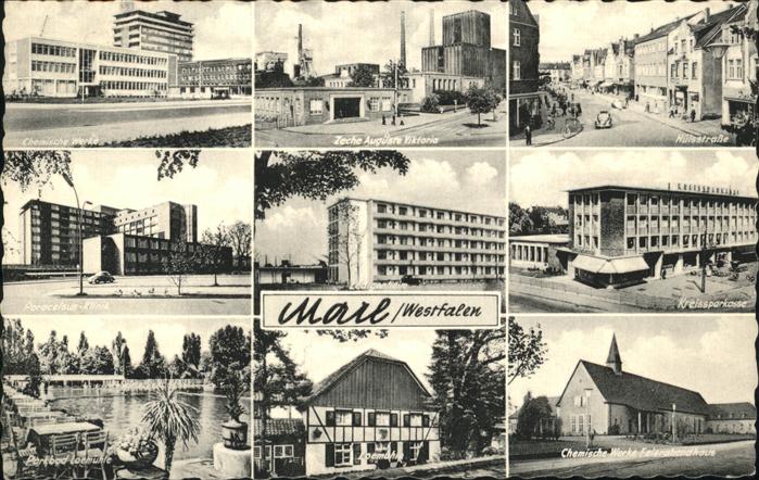 Marl Westfalen Chemische Werke Feierabendheim Zeche Au