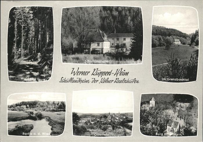 Oberlahr Werner Ruppert_Heim Schullandheim Burg