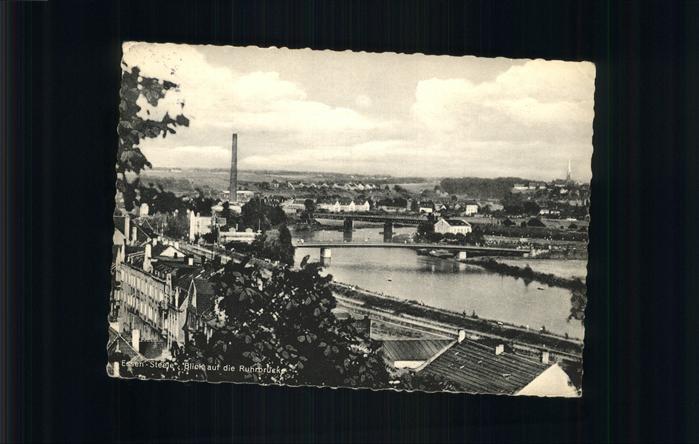 Steele Teilansicht Essen_Steele Ruhrbrücke