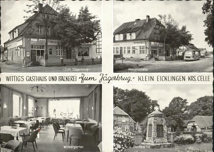 Klein Eicklingen Gasthaus Zum Jägerkrug Hauptstrasse Ehr
