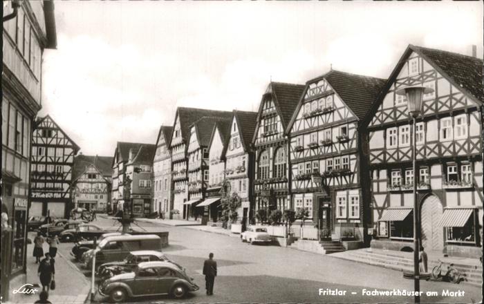 Fritzlar Fachwerkhäuser Markt