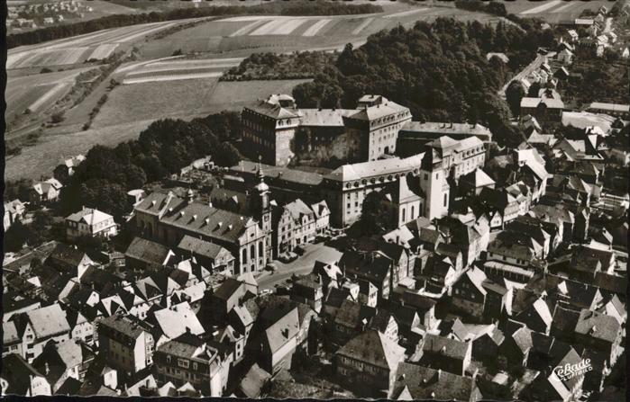 Hachenburg Westerwald Fliegeraufnahme