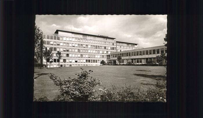 Rheinhausen Duisburg Verwaltung Hüttenwerk Rheinhausen AG