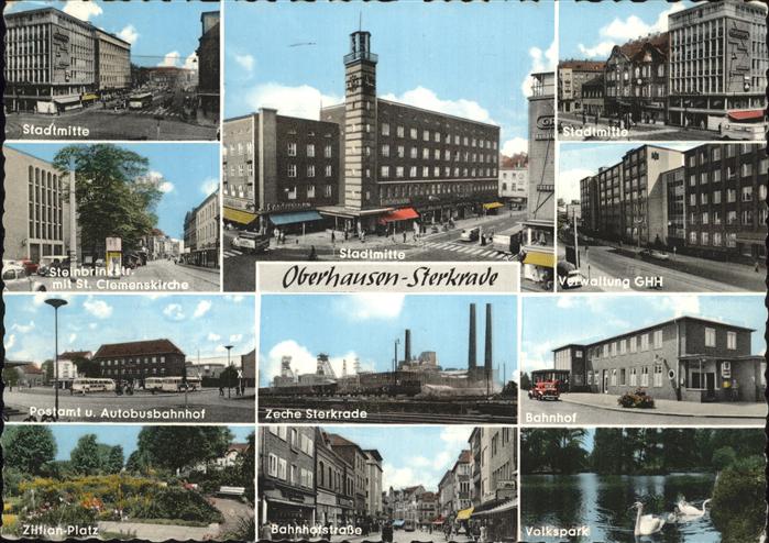 Oberhausen Sterkrade Verwaltung GHH Zeche Sterkrad