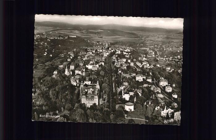 Bad Wildungen Fliegeraufnahme