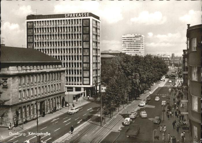 Duisburg Ruhr Königstrasse Sparkasse