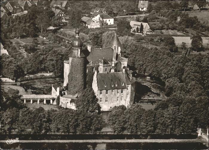 Gemen Borken Westfalen NRW Jugenburg Fliegeraufnahme