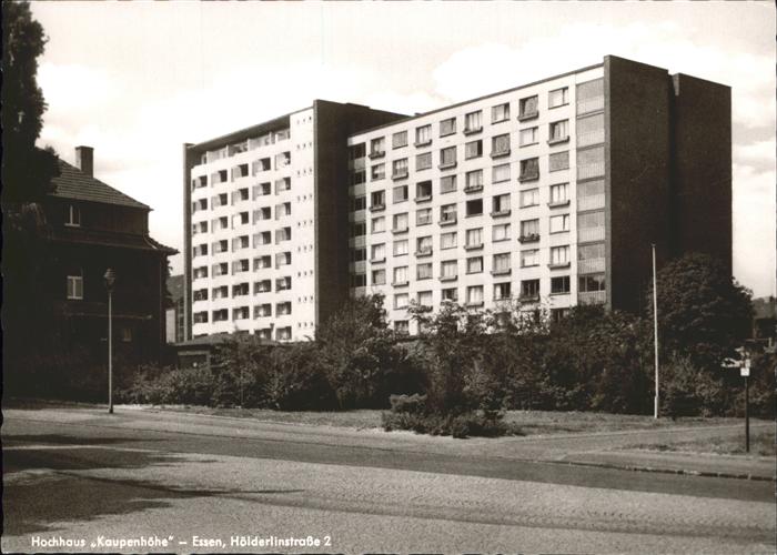 Essen Ruhr Hochhaus Kaupenhöhe Hölderlinstrasse 2