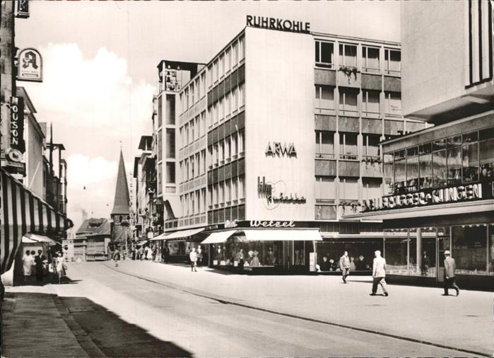 Essen Ruhr Kettwiger Strasse Glockenspiel Ruhrkohl