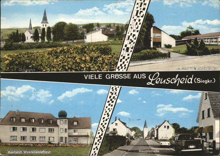 Leuscheid Kurheim Waldesruh Westerwaldhaus Haupts