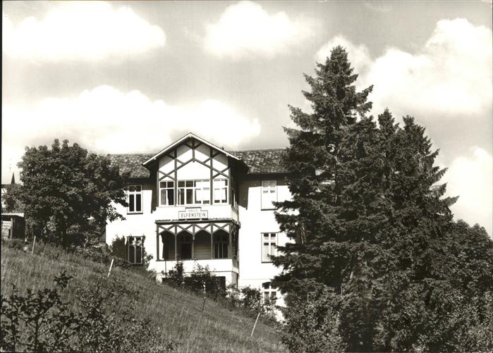 Buendheim Fremdenheim Haus Elfenstein M. Giesecke