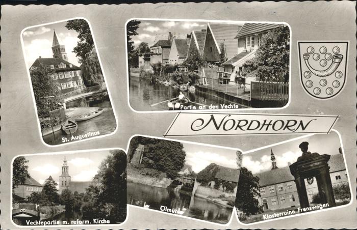 Nordhorn an der Vechte Ölmühle Klosterruine St.
