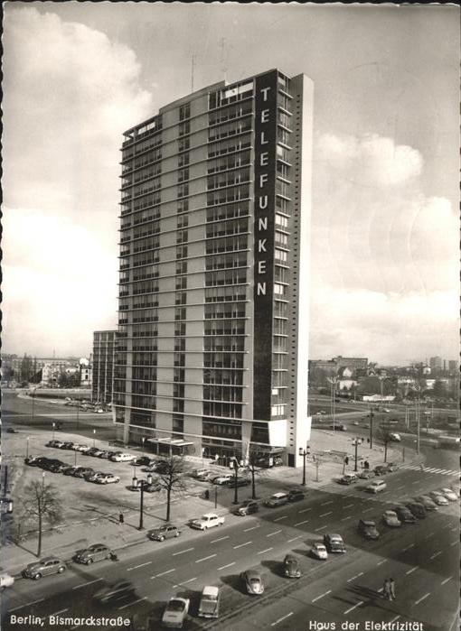 BERLIN  CITY Bismarckstr. Haus der Elektrizitaet