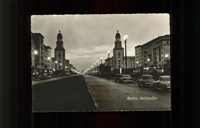 BERLIN  CITY Stalinallee