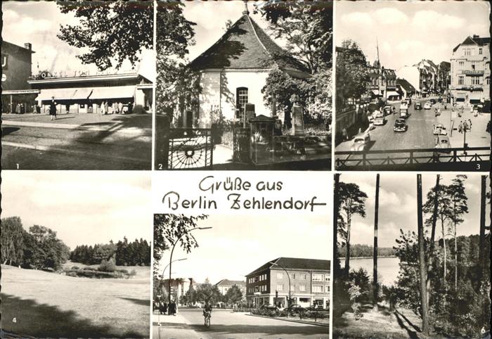 Berlin-Zehlendorf Dorfkirche Schlachtensee Fischtalgrund