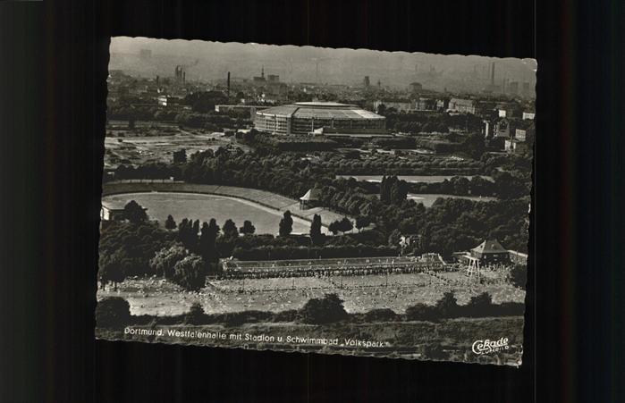DORTMUND  CITY Westfalenhalle Stadion Schwimmbad