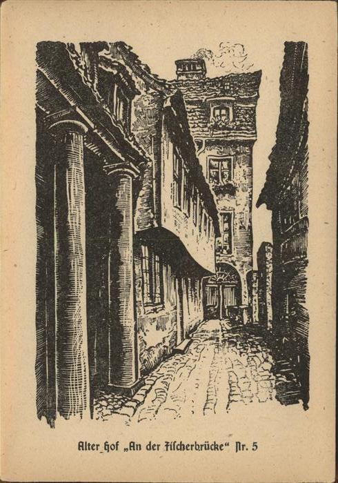 BERLIN  CITY Alter Hof an Fischerbruecke