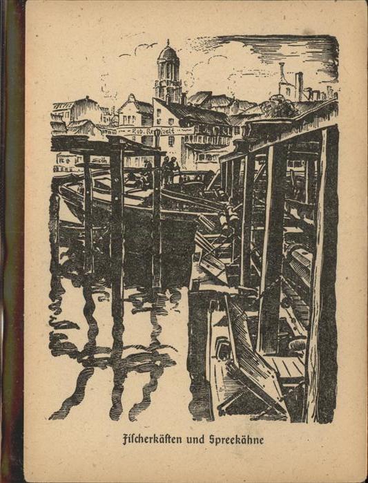 BERLIN  CITY Fischerkaesten Spreekaehne