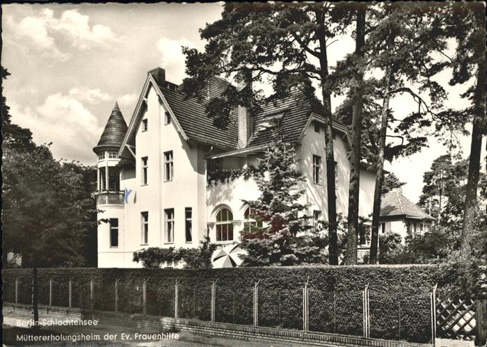 BERLIN  CITY Schlachtensee Muettererholungsheim