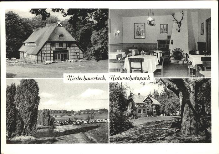 Niederhaverbeck Naturschutzpark Gasthof Heidekrug