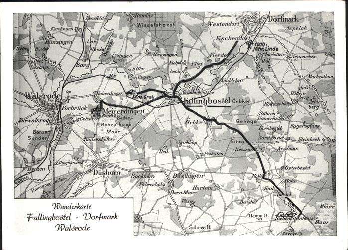 Fallingbostel Wanderkarte