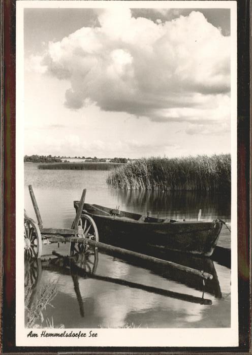 Hemmelsdorf Am See Boot