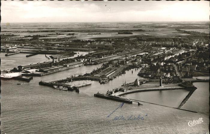 Cuxhaven Nordseebad Fliegeraufnahme