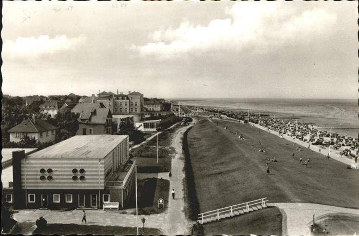Cuxhaven Nordseebad Am Kurmittelhaus Strand