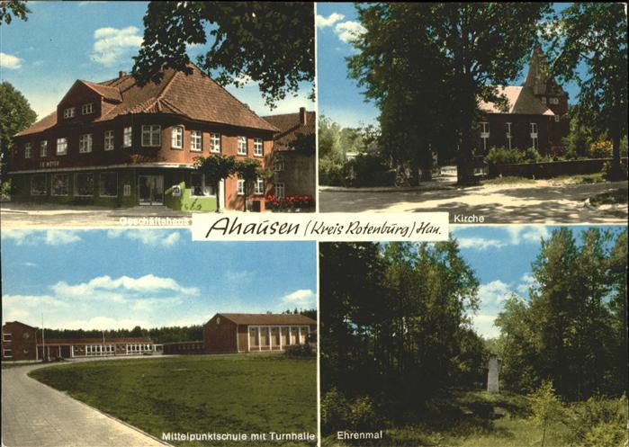 Ahausen Friedrich Meyer Ehrenmal