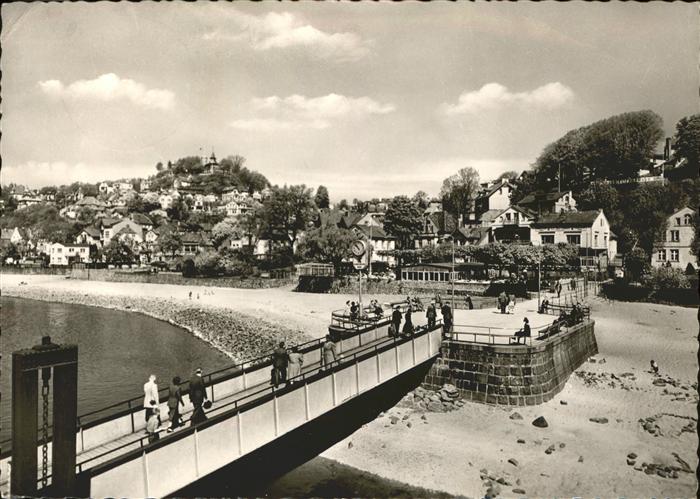 Blankenese Hamburg Landungsbrücke Op`n BulL_n Strand