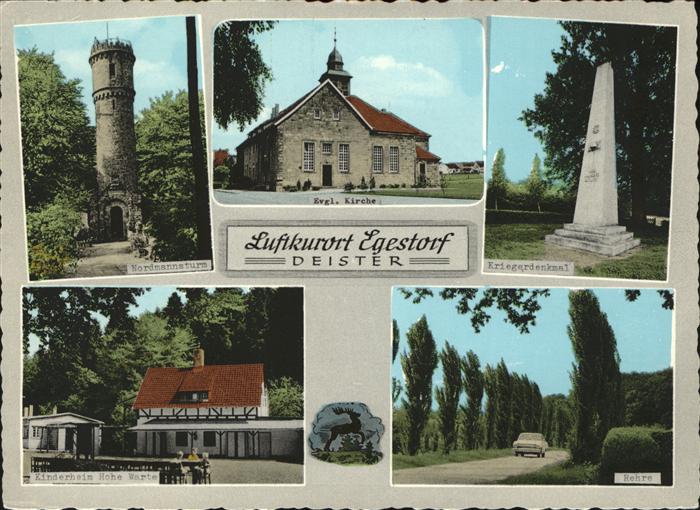 Egestorf Deister Nordmannsturm Kriegerdenkmal Kinderheim
