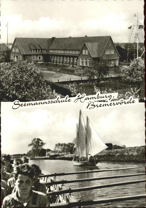 Bremervoerde Seemannsschule Hamburg Rudern Segelschi
