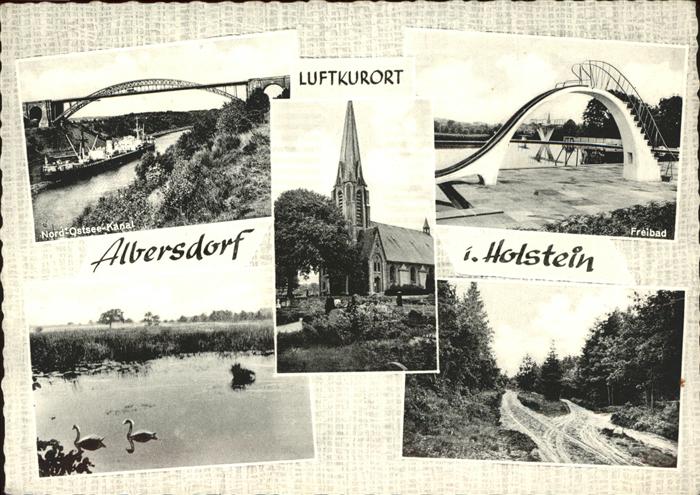 Albersdorf Nord Ostsee Kanal Freibad