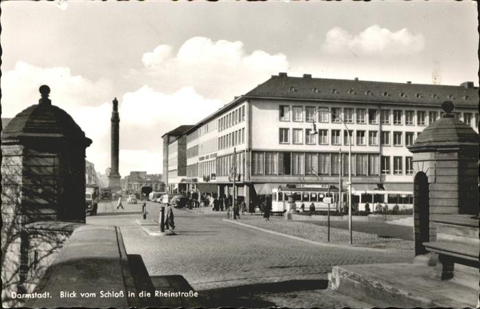 Strassenbahn Darmstadt Rheinstrasse